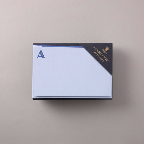 Deco Alphabet Notecards