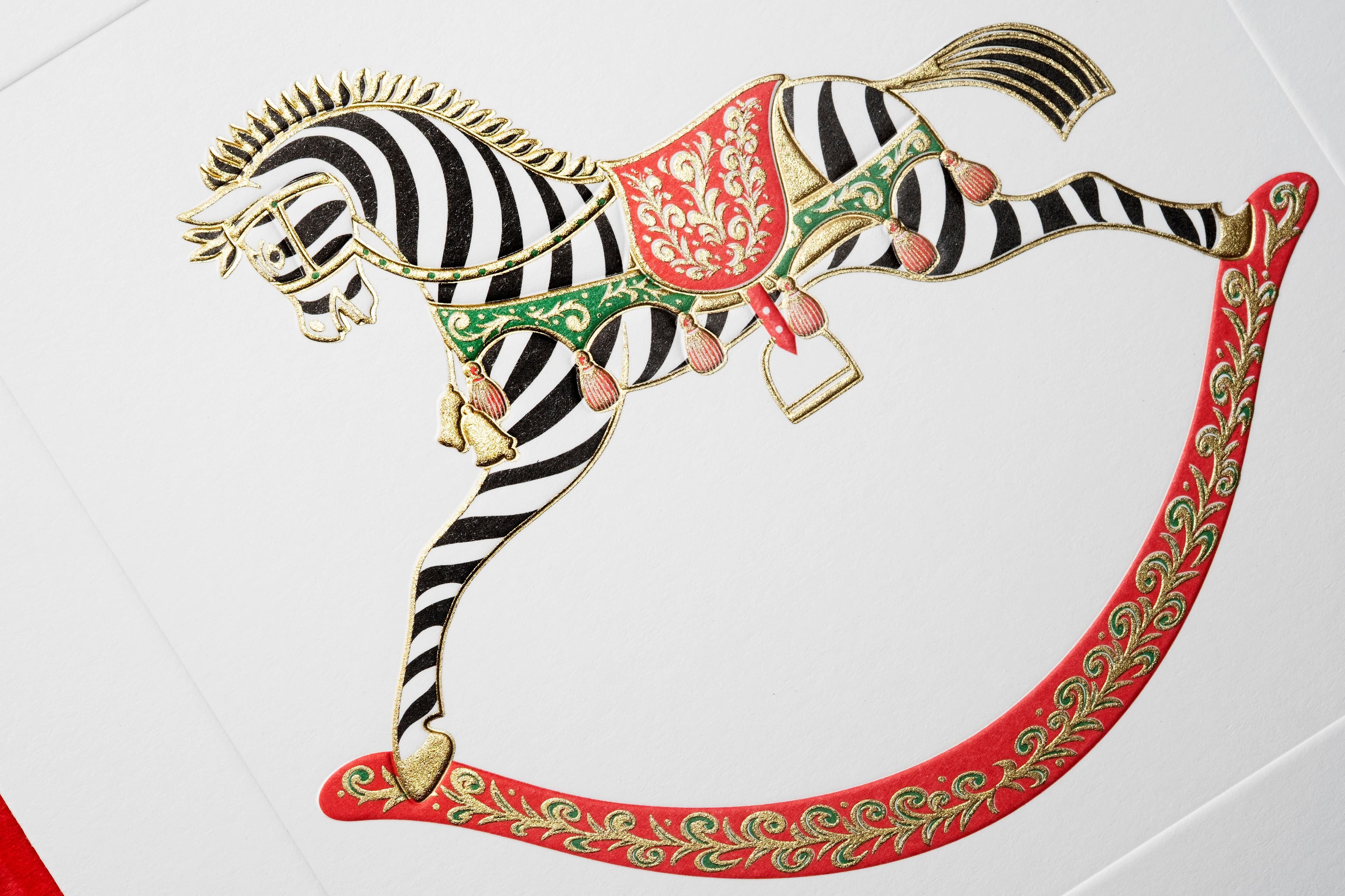 Zebra Rocking Horse
