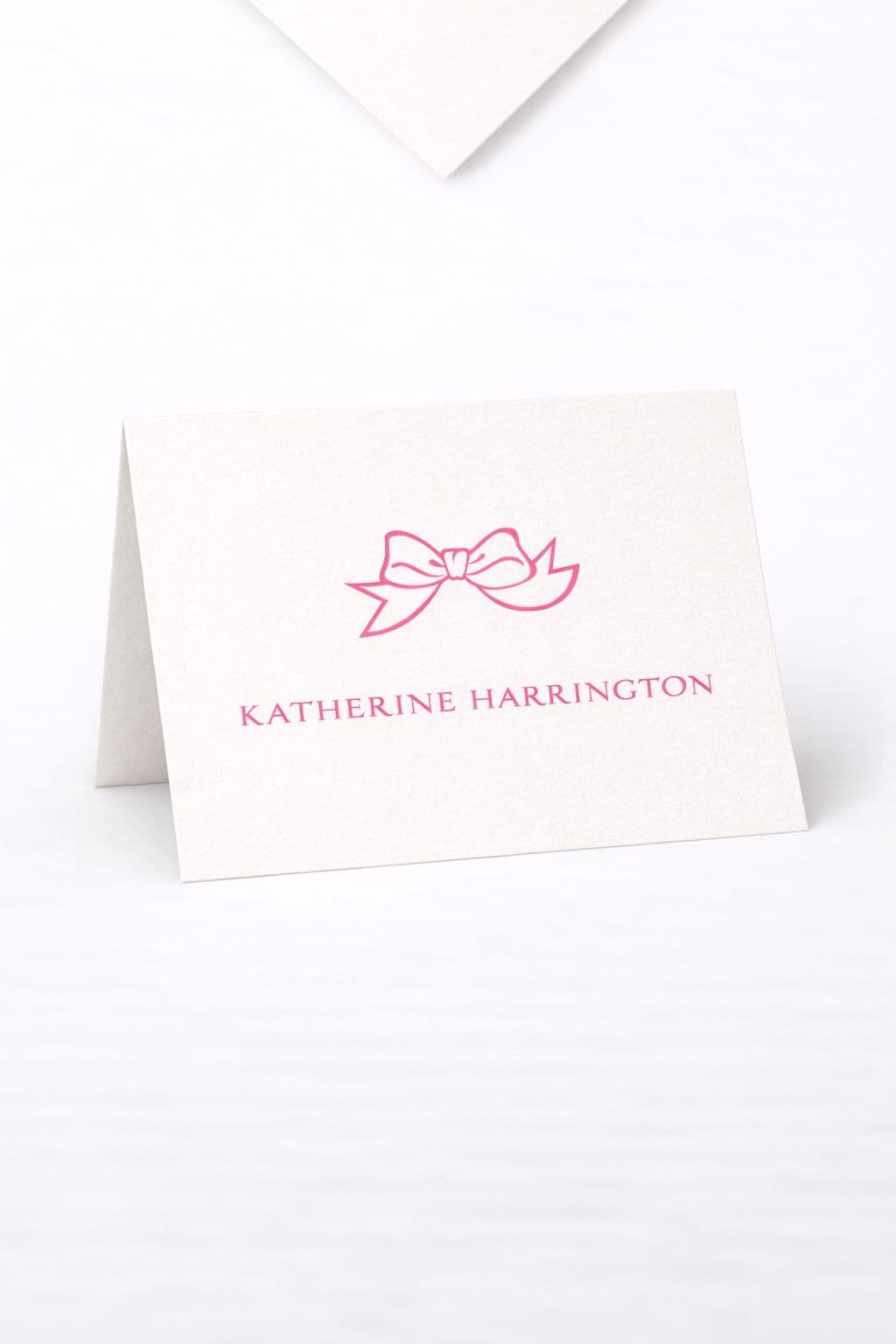 Bow Personalised Gift Notecard