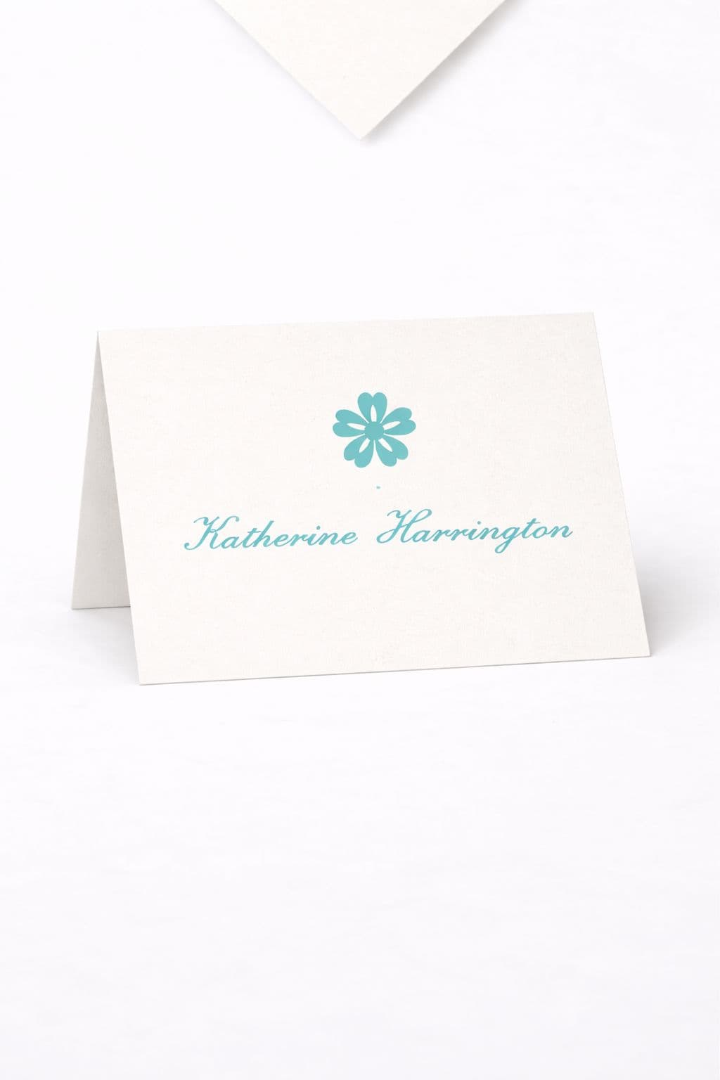 Flower Personalised Gift Notecard