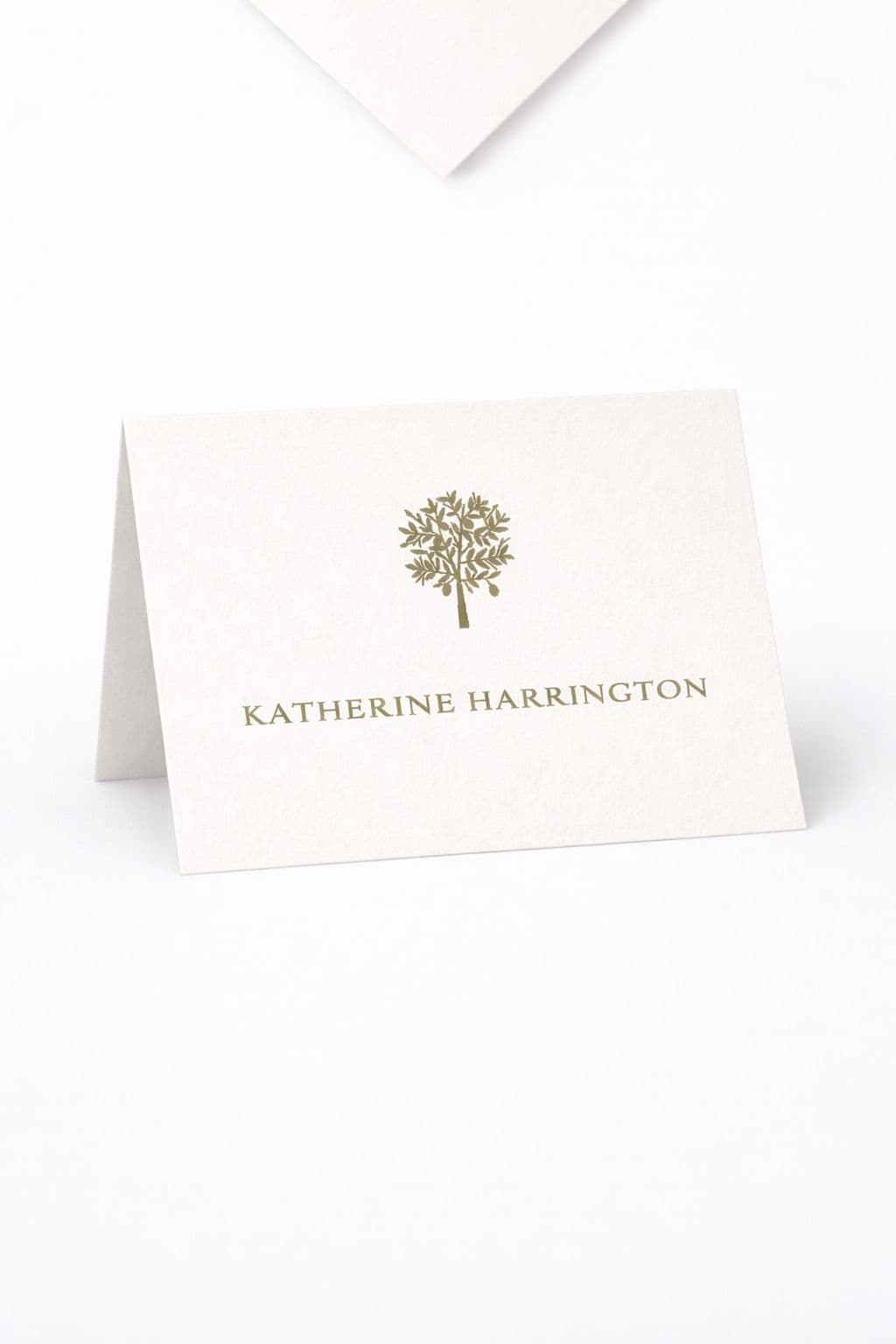 Olive Personalised Gift Notecard