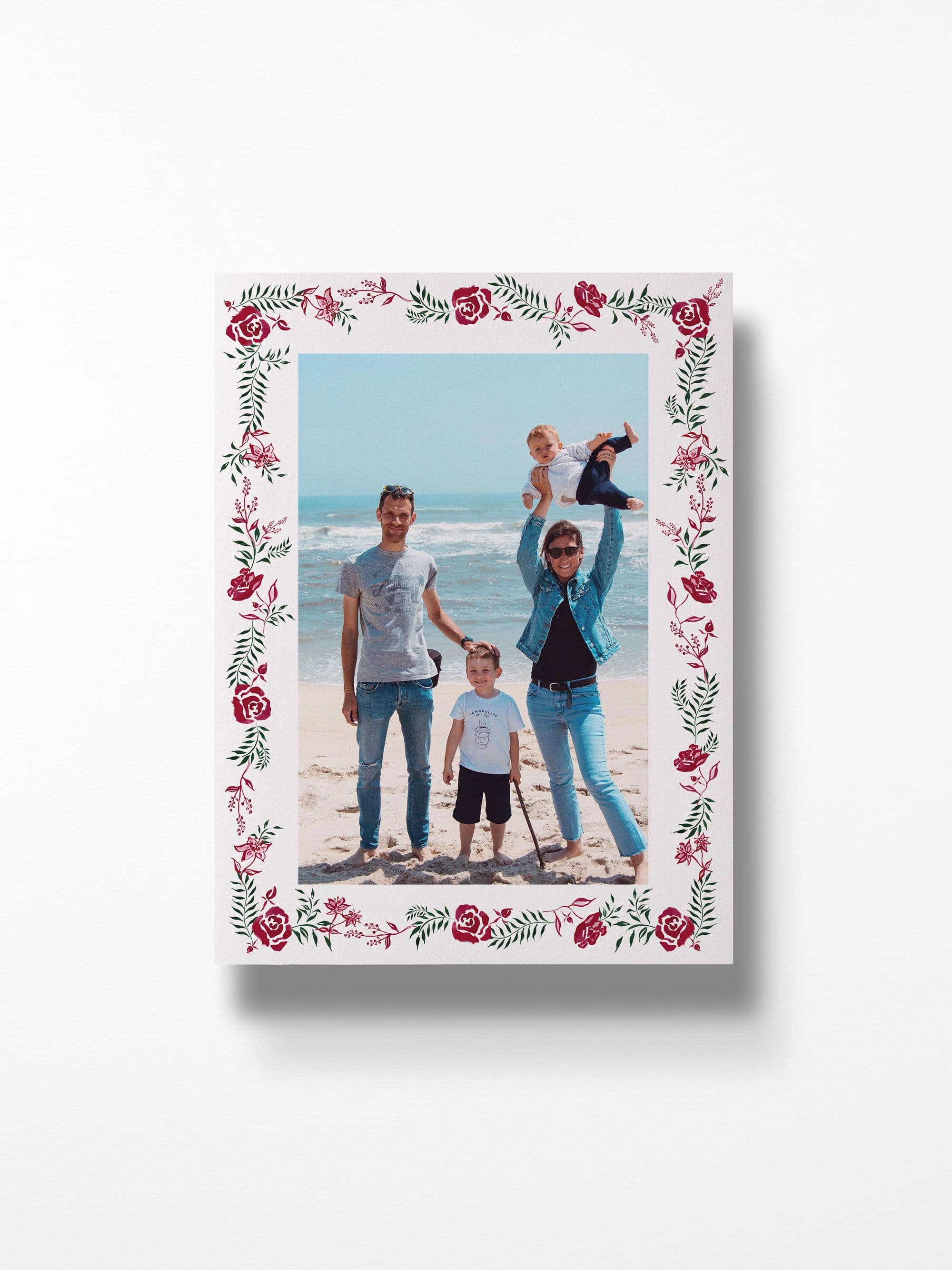 Millustrator Rose Foliage Portrait