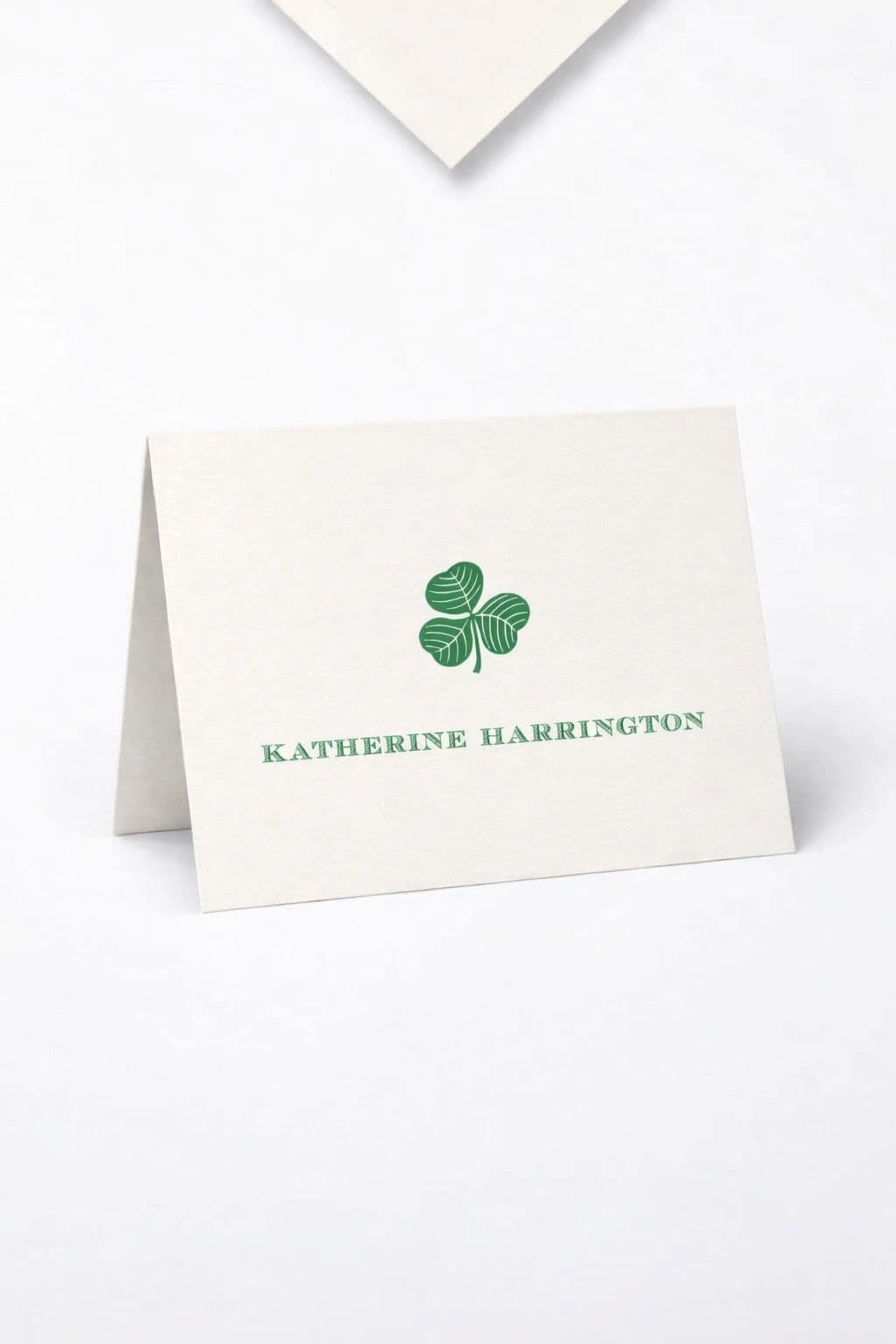 Clover Personalised Gift Notecard