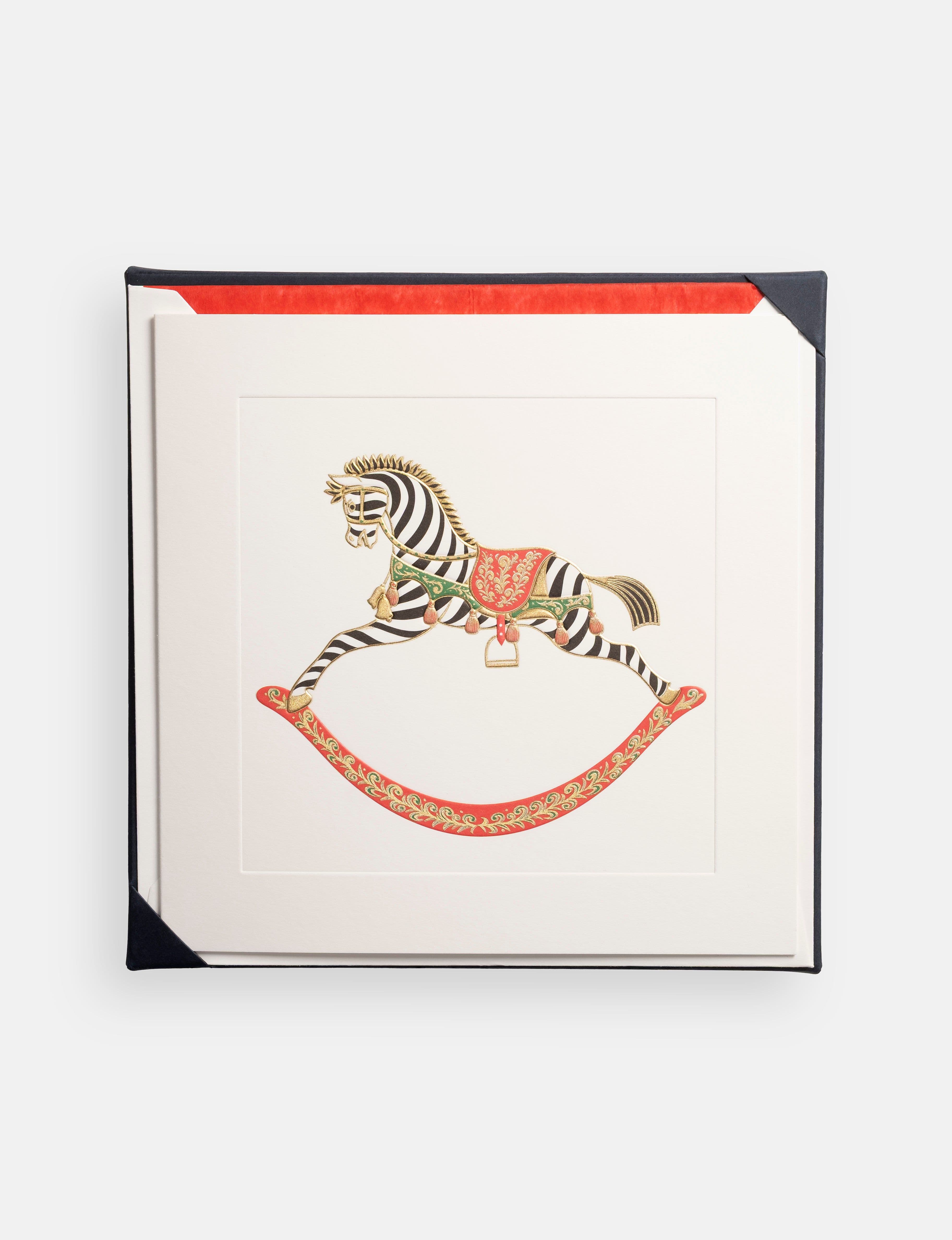 Zebra Rocking Horse
