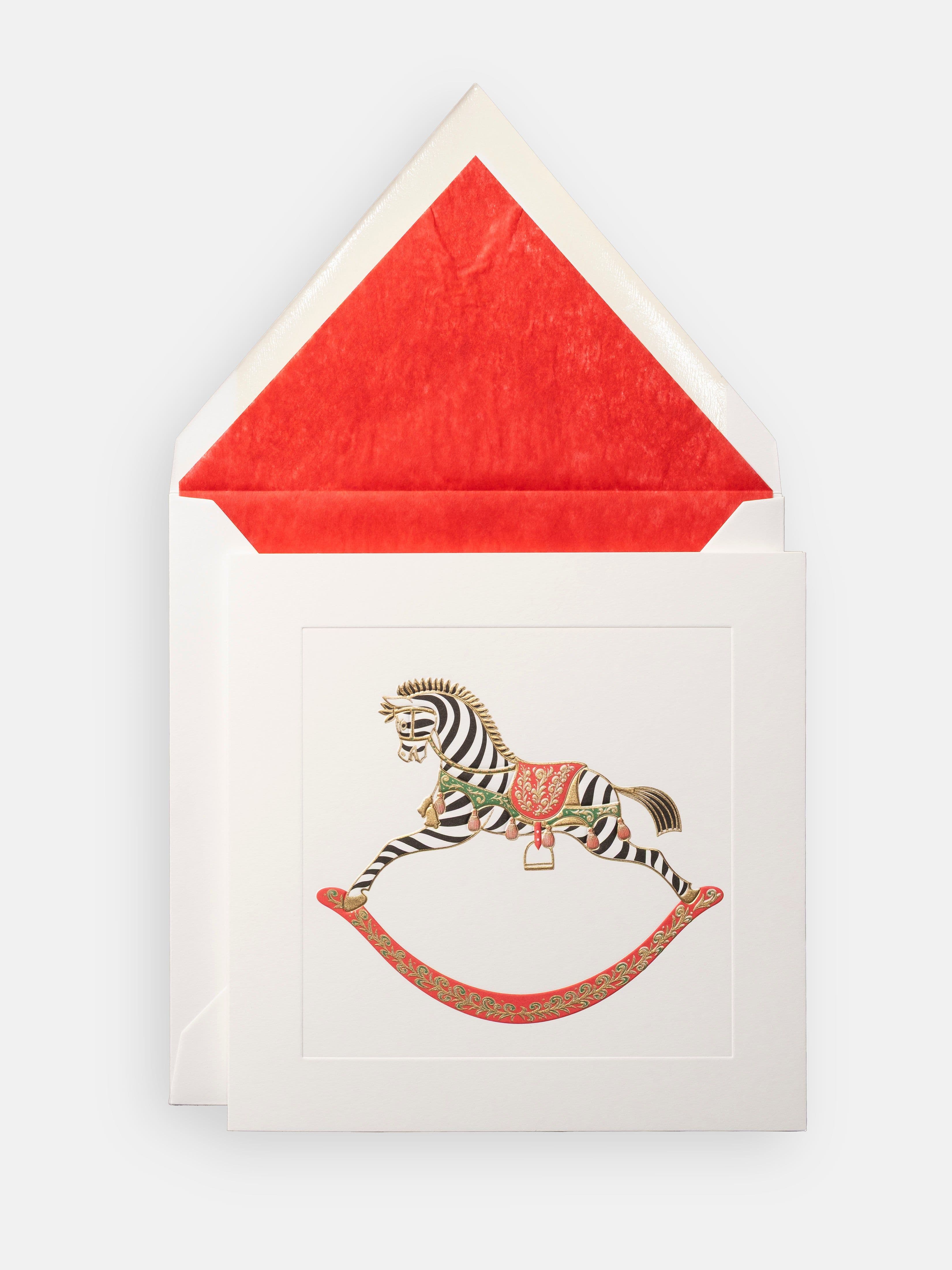 Zebra Rocking Horse