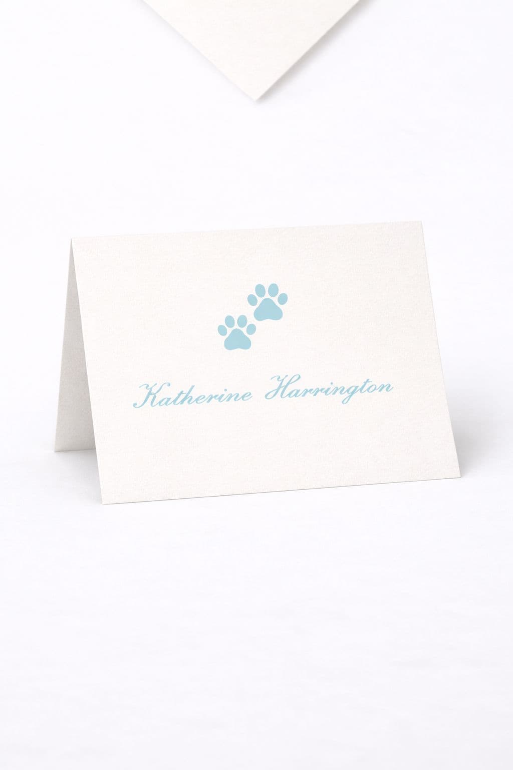 Paws Personalised Gift Notecard