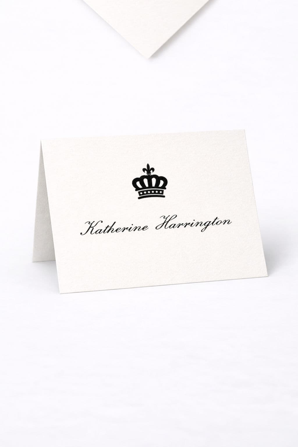 Crown Personalised Gift Notecard