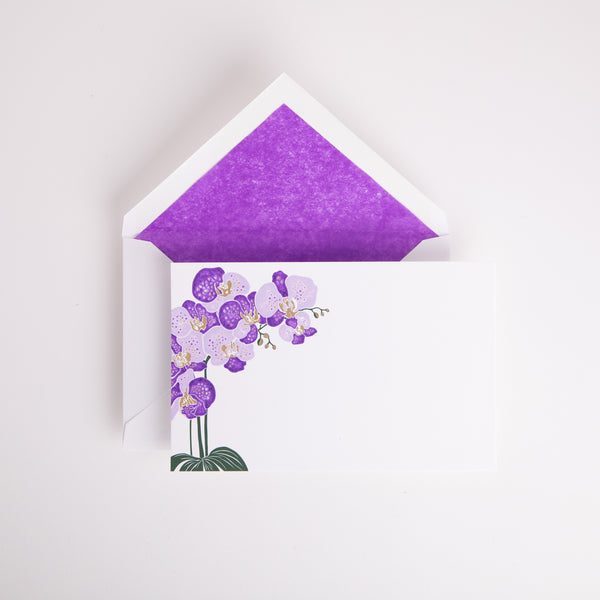Orchid Notecards