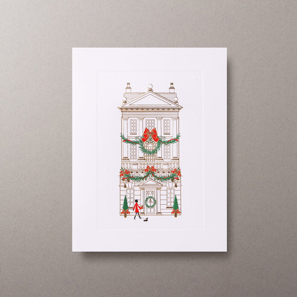 Holiday House Christmas Card