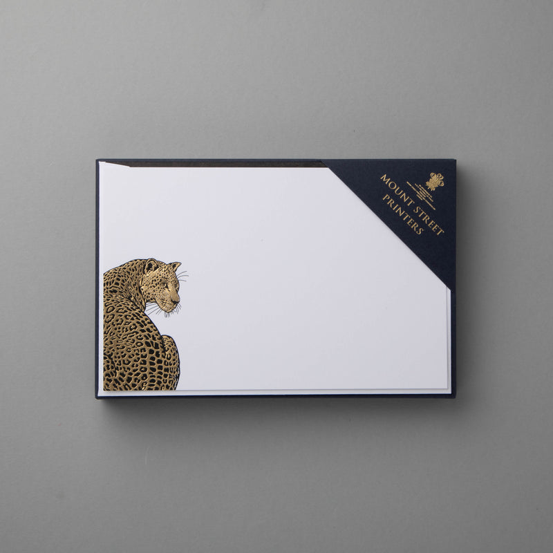 Leopard Notecards