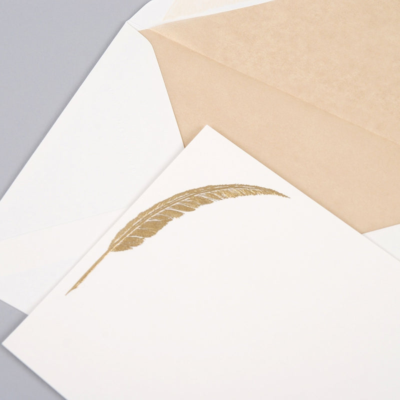 Feather Notecards