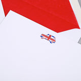 Union Jack Taxi Notecards
