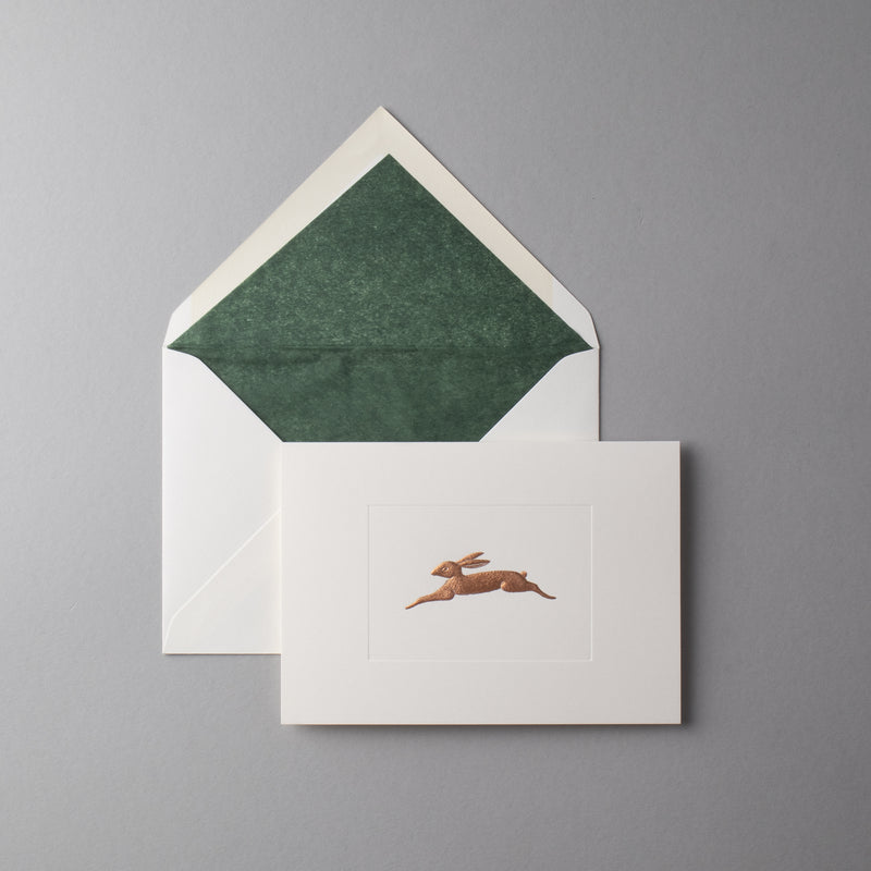 Hare Folded Notecards