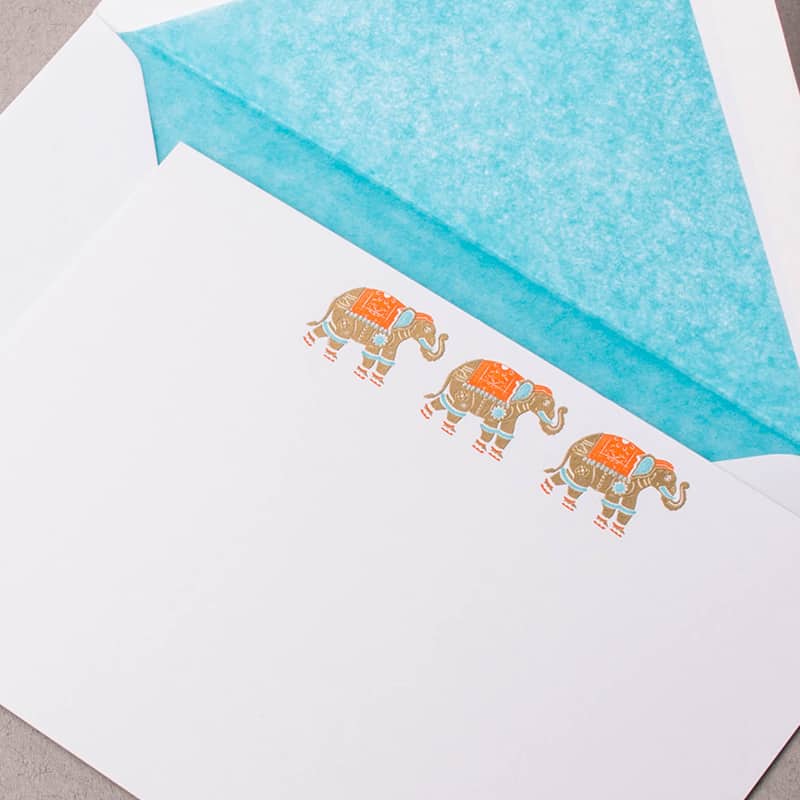 Elephants Notecards