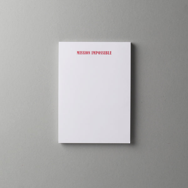 Mission impossible Notepad