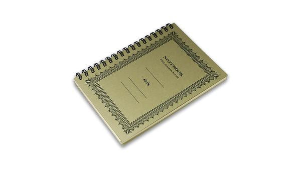 A6 Italian Letterpressed Ringbound Notebook