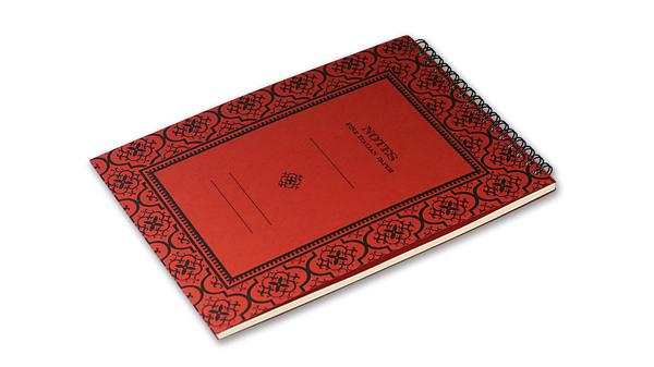 A5 Italian Letterpressed Ringbound Notepads