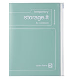 Storage.it Mark's - Notebook A5 Recycled PVC cover with zipper