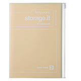 Storage.it Mark's - Notebook A5 Recycled PVC cover with zipper
