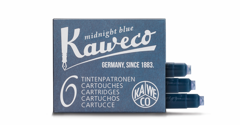 Kaweco Ink 6- Cartridges  Midnight Blue