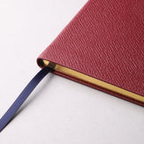 Burgundy Leather Notebook