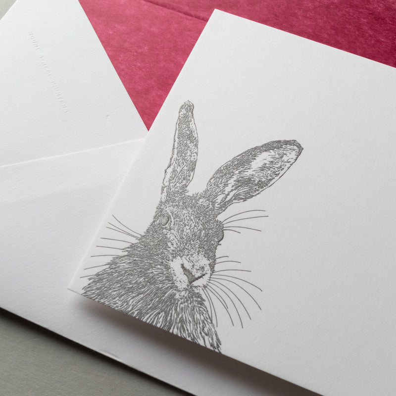 Hare Notecards