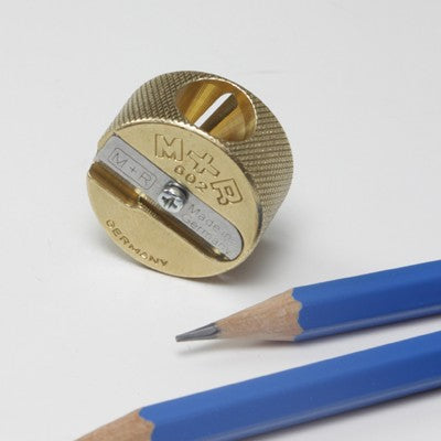 Solid Brass Pencil Sharpener