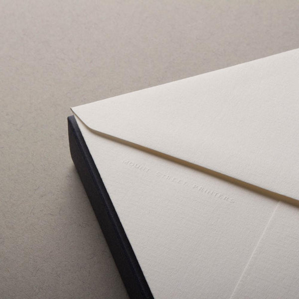 C6 Soft White Laid Envelope